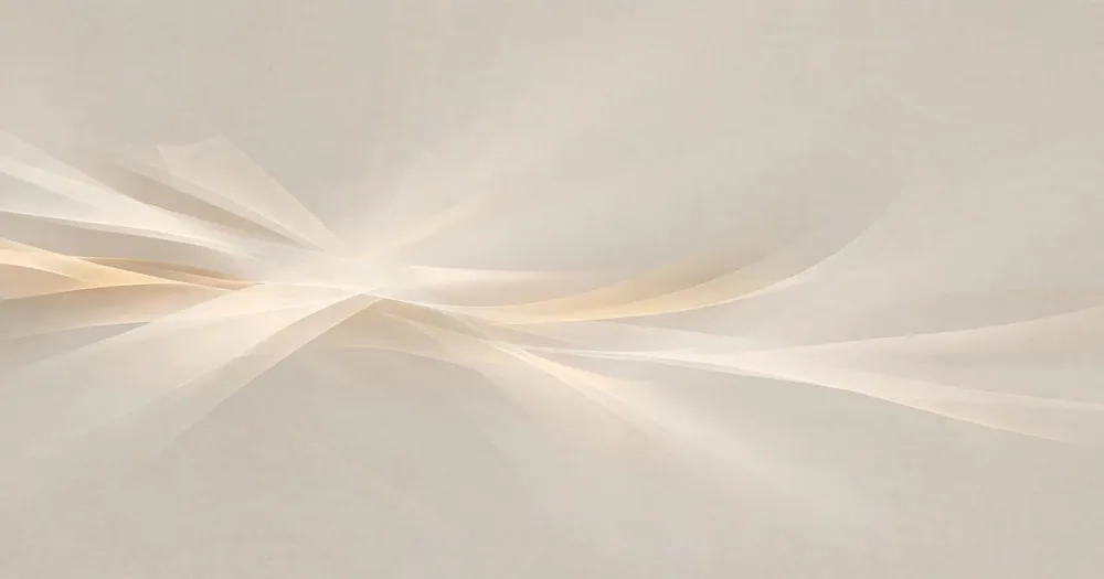 Minimalist abstract light rays on a soft background
